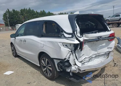 2023 Honda Odyssey Touring из США, поврежденный, VIN 5FNRL6H84PB072746